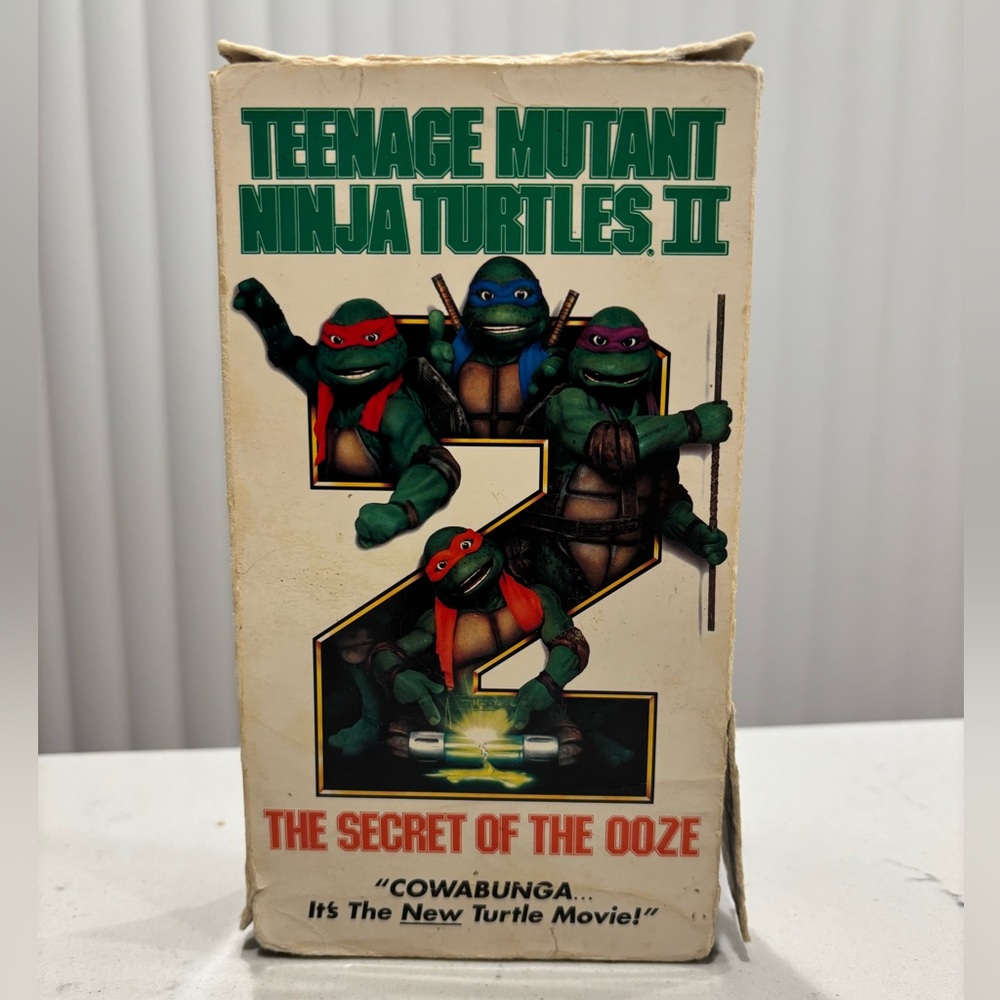 Teenage Mutant VHS 1991